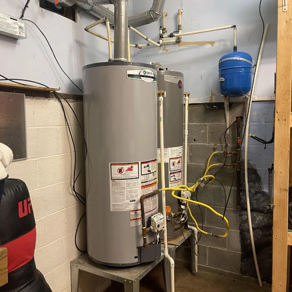 Installation chauffe-eau